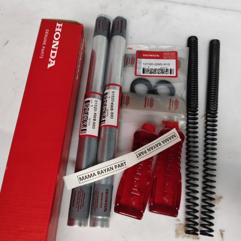 Sok depan Supra X 125 Helmin sok depan Supra X 125 Helmim komplit silsok+olisok+persok sok depan Sup