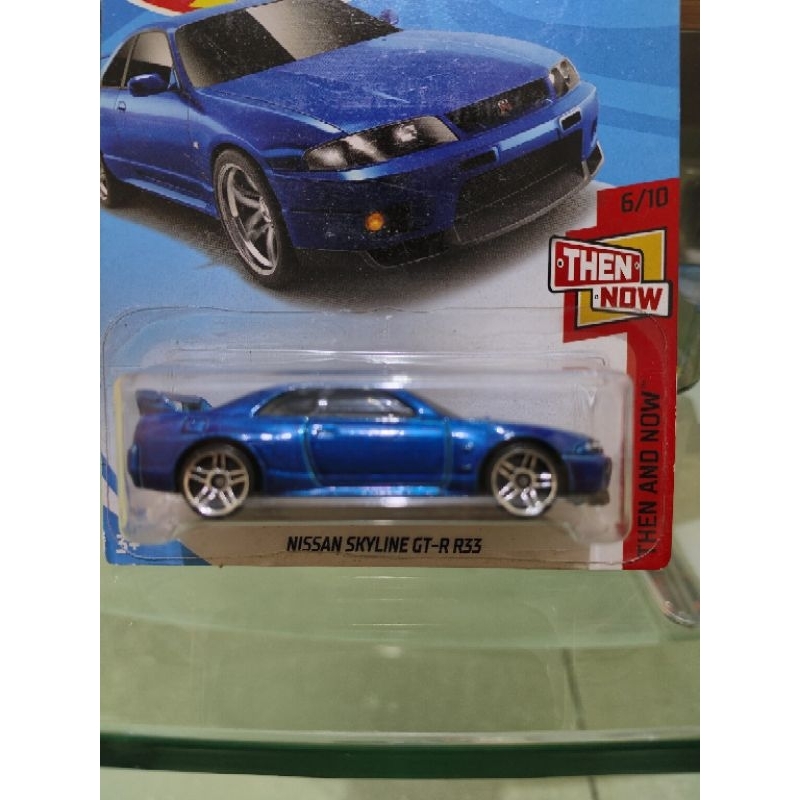 HOT WHEELS NISSAN SKYLINE GT-R R33