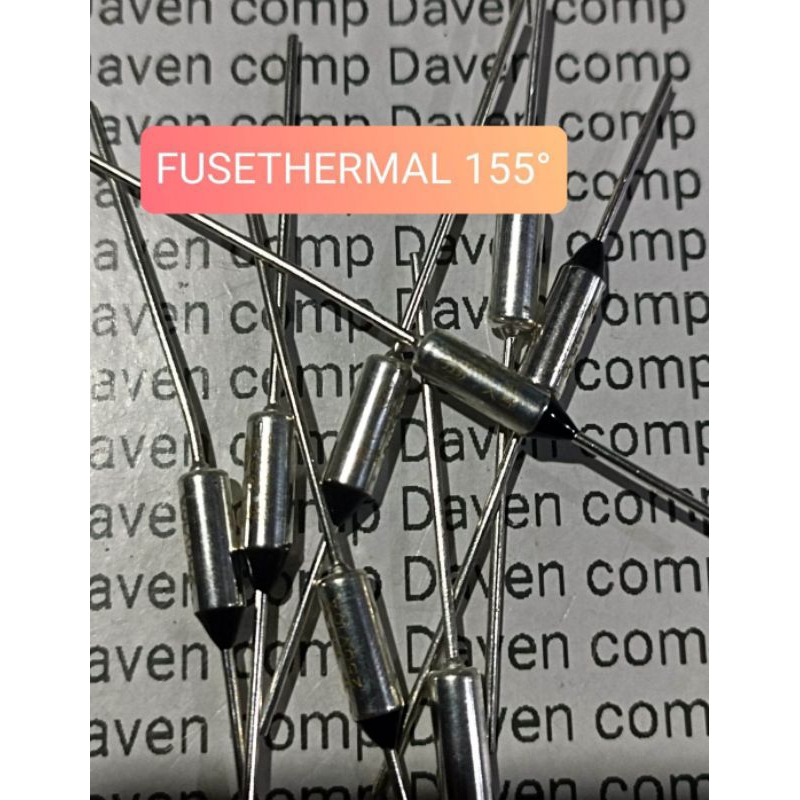 2BUAH FUSETHERMAL 155° THERMO FUSE FUSE THERMAL 155 TERMOFUS MAGIC COM SETRIKA