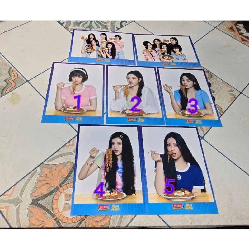 

Mini Postcard Newjeans X Indomie