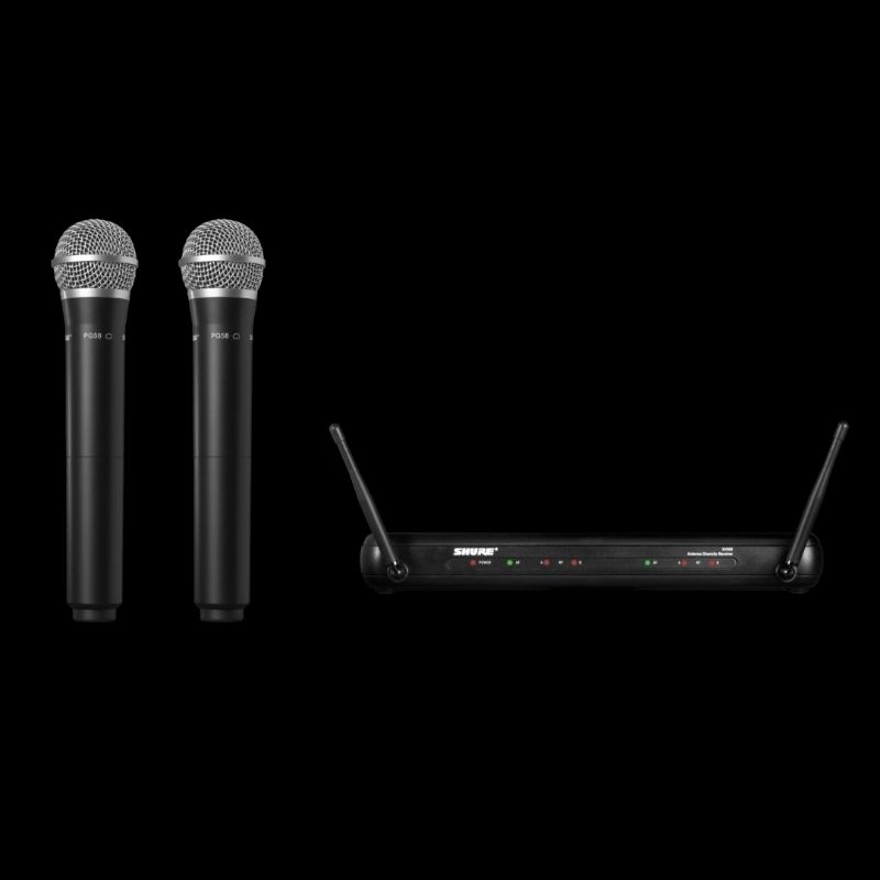 SHURE SVX288/PG58 | Microphone wireless | Dual microphone vocal | Microphone original | Shure | svx2