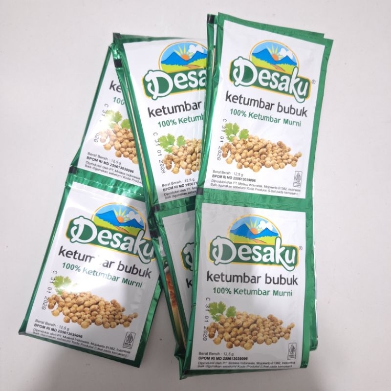 

(12 Sachet) Desaku Ketumbar Bubuk | Bumbu Masakan | Ketumbar Bubuk