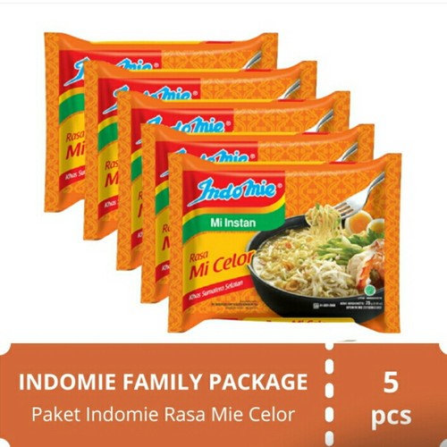 

INDOMIE MIE CELOR KHAS PALEMBANG ISI 5 PCS