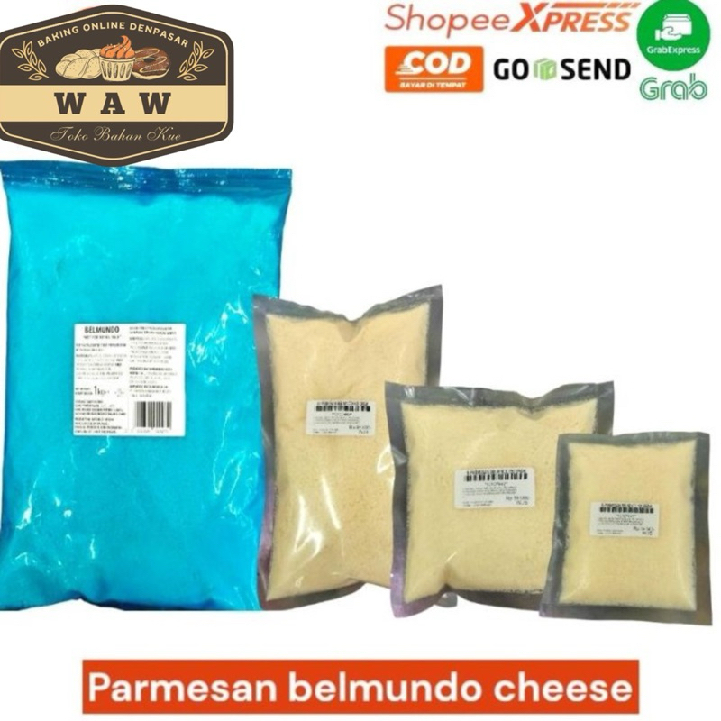

Belmundo Parmesan Grated Cheese / Keju Parmesan Bubuk 1 KG