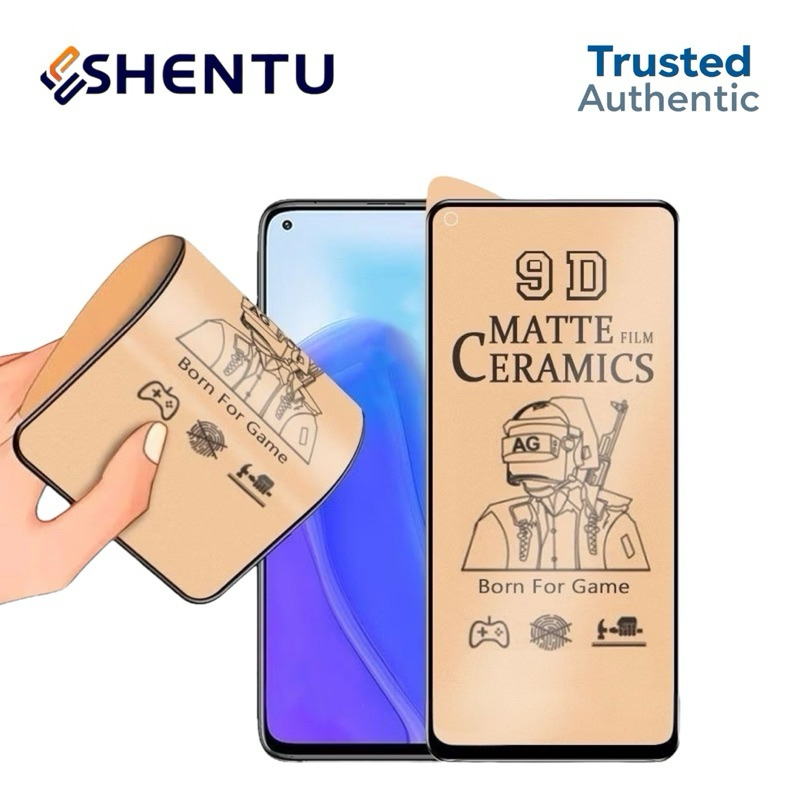 Anti Gores REDMI 9/9A/9C/9T/POCO M3/10A/10X/A1/A1 PLUS/11 PRIME 9D Matte Ceramic