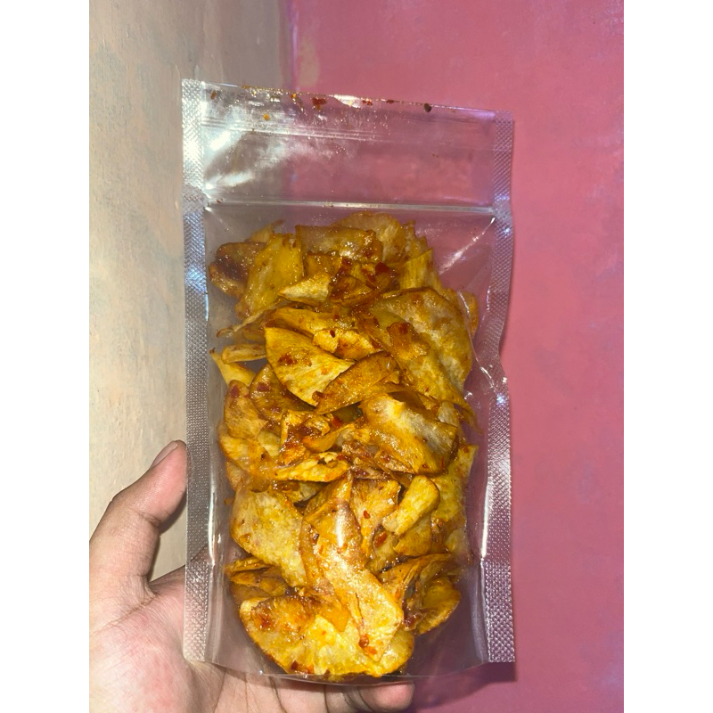 

kripik singkong asam manis pedas