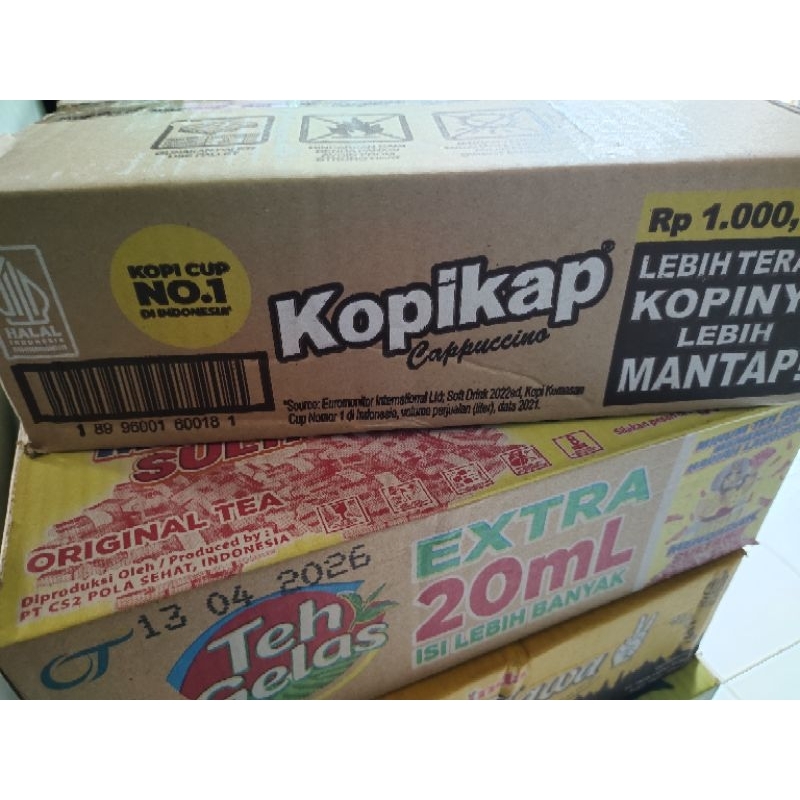 

Kopi Kap 1 dus isi 24 pcs