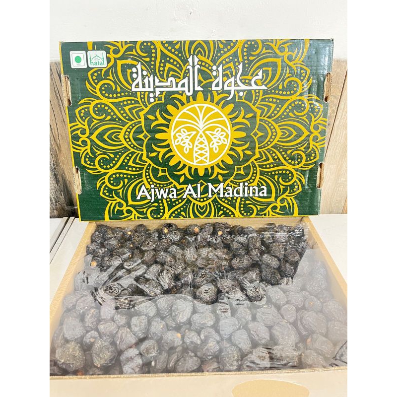 

Kurma Ajwa Al Madinah Premium 5kg Dus Hijau