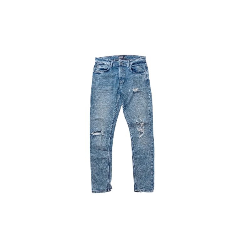 Zara man ripped skinny jeans