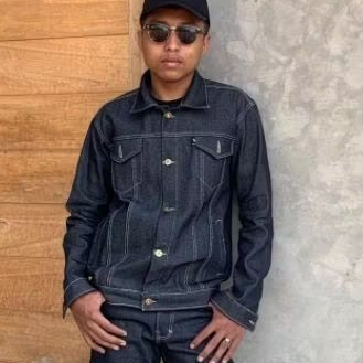 jaket jeans denim selvedge raw denim jaket pria dewasa