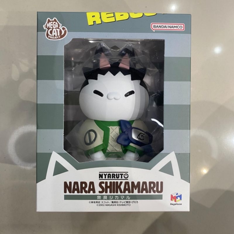 MEGAHOUSE Mega Cat Project Nyaruto Nara Shikamaru Figure
