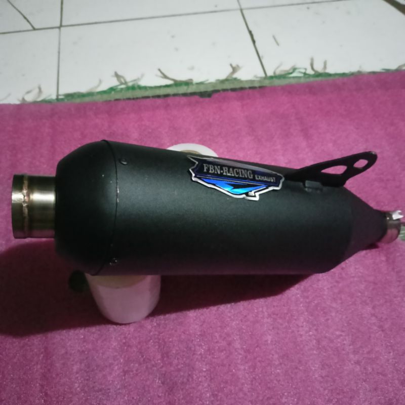 Selincer kenalpot Kondoman Moncong Sijiro inlet 38mm standar racing