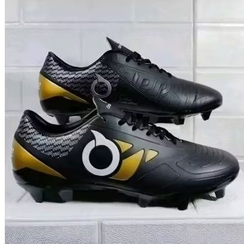 Sepatu sepak bola ortus dewasa hitam gold