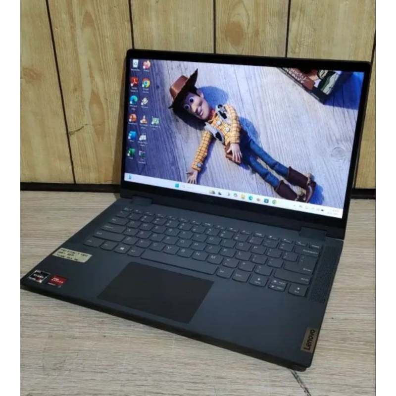 LAPTOP LENOVO ideapad flex 5 AMD RYZEN 3 4300 Ram 8gb ddr4 NVME 256gb touchscreen Mode tablet