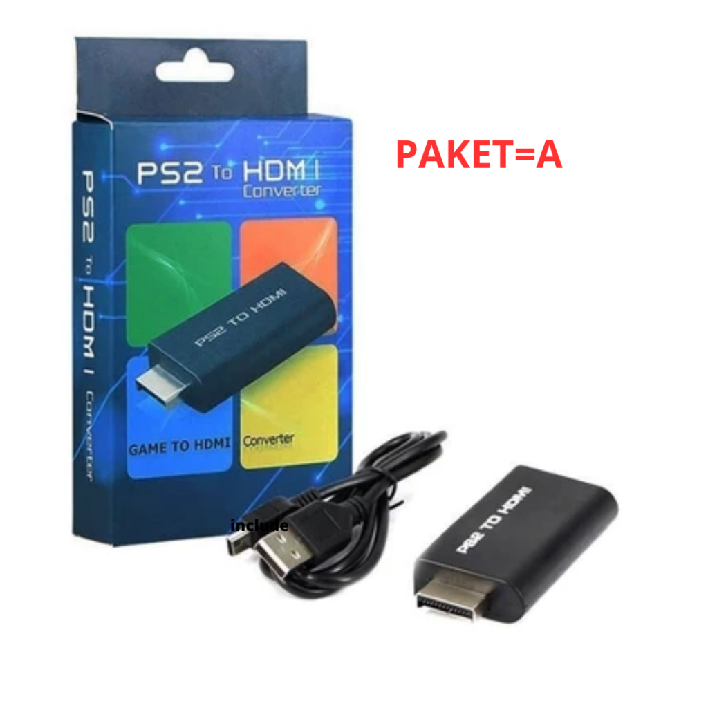 Converter Ps2 /Ps3 To Hdmi Led TV