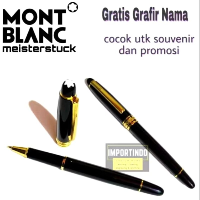 

Pulpen montblanc meisterstuck gratis grafir nama