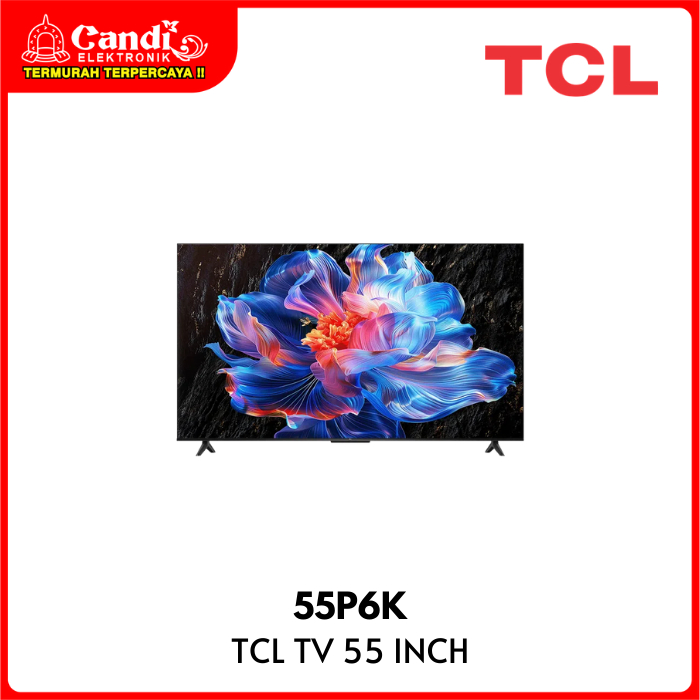 TCL 4K UHD Google TV 55 Inch P6K MEMC  55P6K