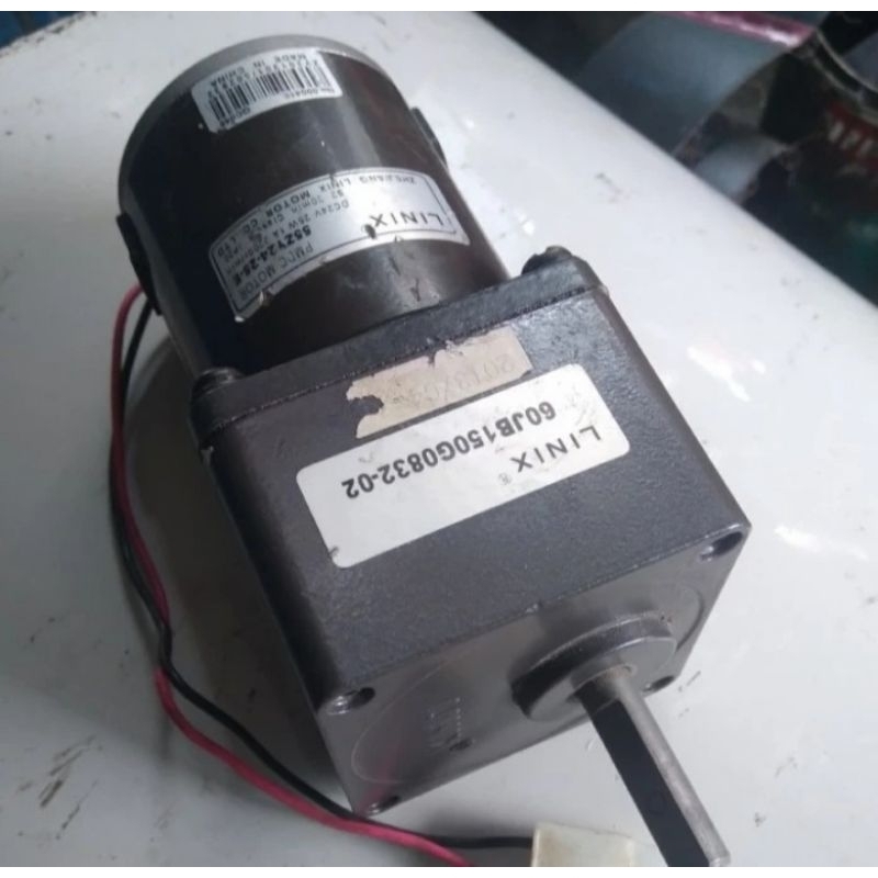 Dc Motor Gearbox Linik 24V Ratio 1:150 15Rpm 25W