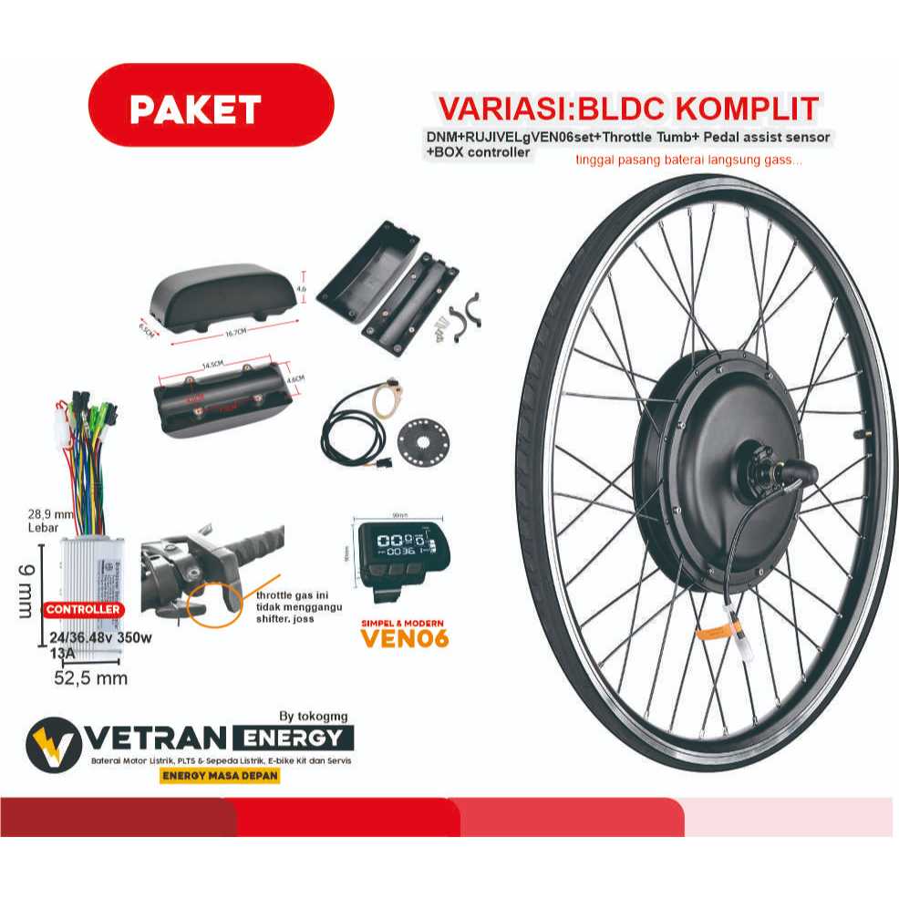 NEW PAKET DINAMO REAR HUB FRONT HUB ebike 250w 350w 36/48v 48v / 500w freewheel bldc brushless