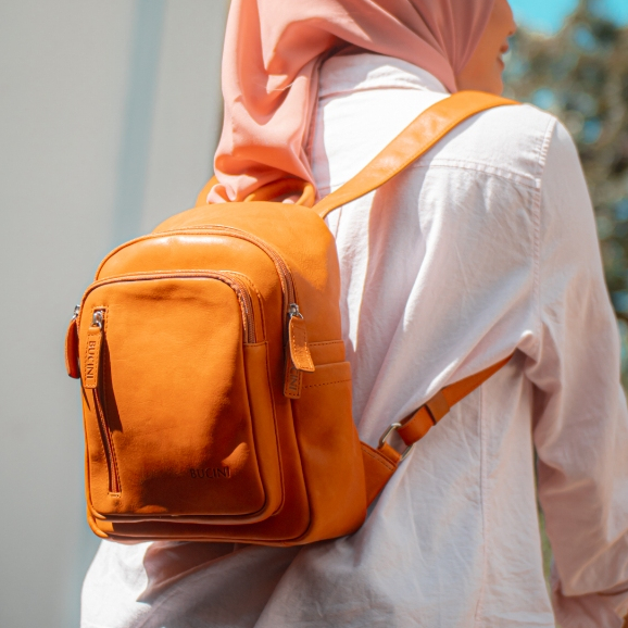 Leather Backpack I Tas Ransel Kulit Wanita BUCINI Askia