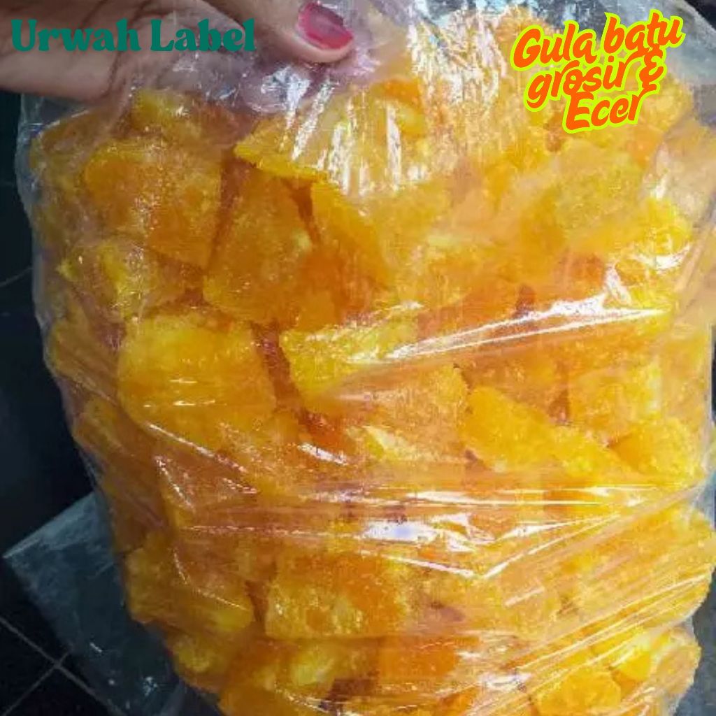 

Gula Batu Kuning Khas Cirebon 1kg Manis Khas Jawa