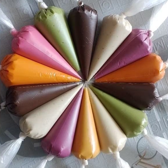 

GMVShop♥️ Dip Glaze Repack 100gr termurah ekstra topping donat | kue ✅️