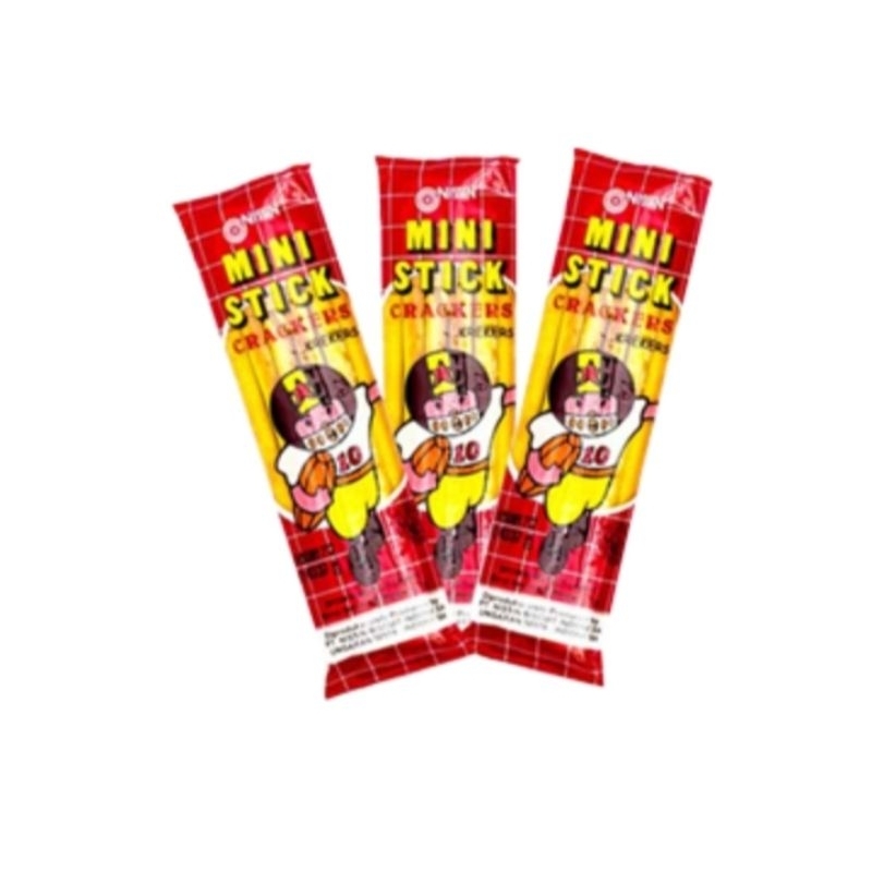 

Nissin Crackers Mini Stick Pck 100x25g (1 Dus)