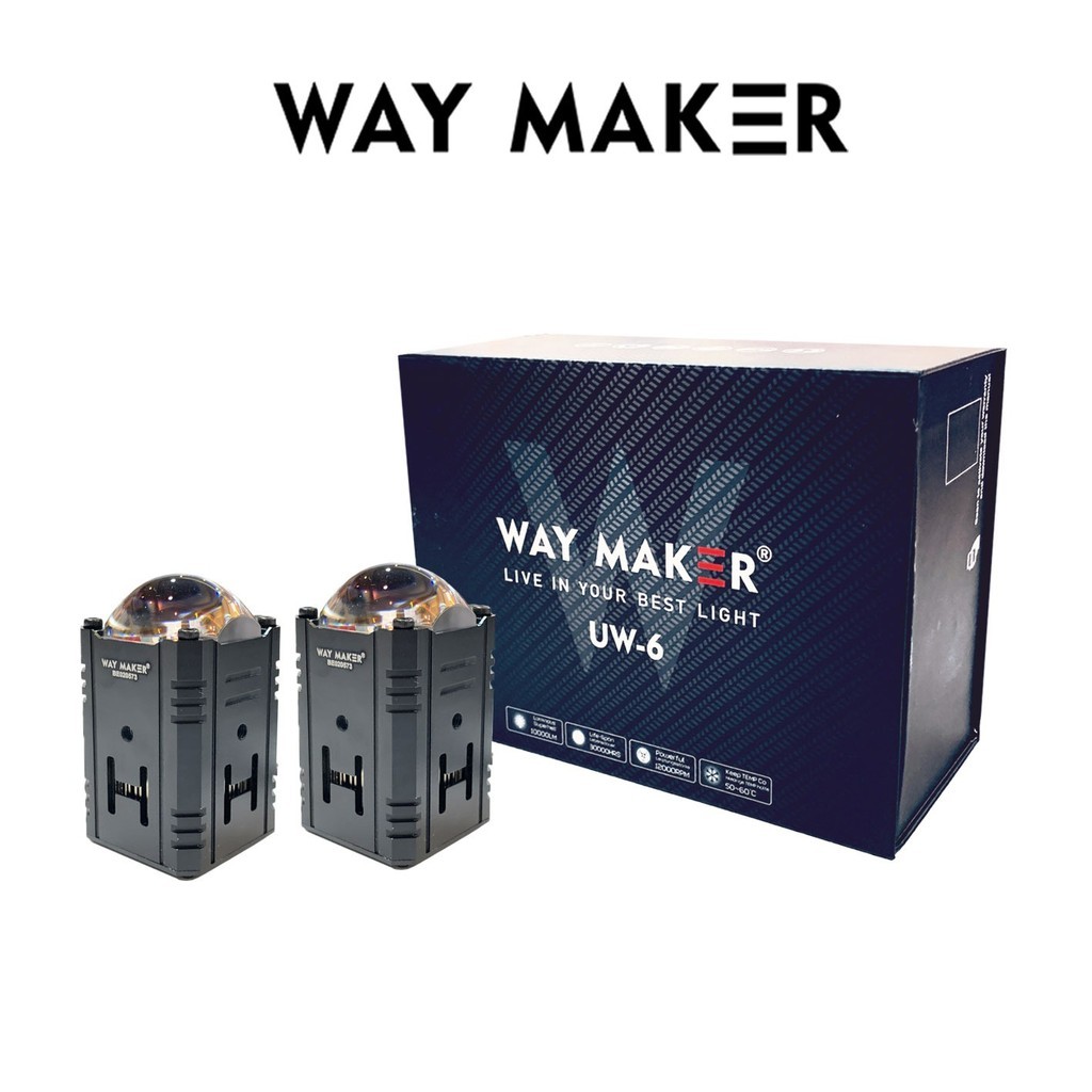Lampu Tembak Mini Laser UPS Way Maker UW6 WE Wide Eye 90 Watt lampu sorot sql 1 mata ups way maker u