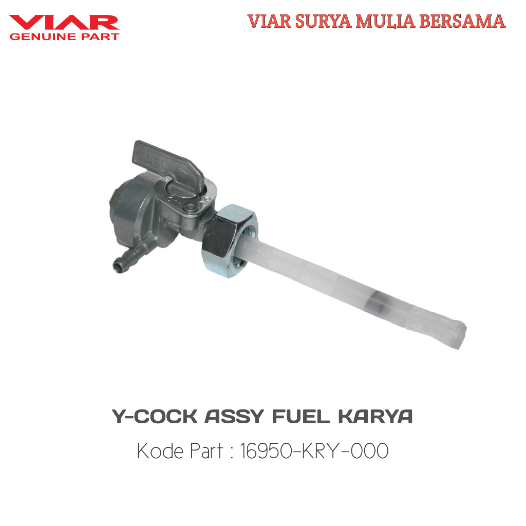 VIAR GENUINEPART KRAN BENSIN VIAR RODA 3