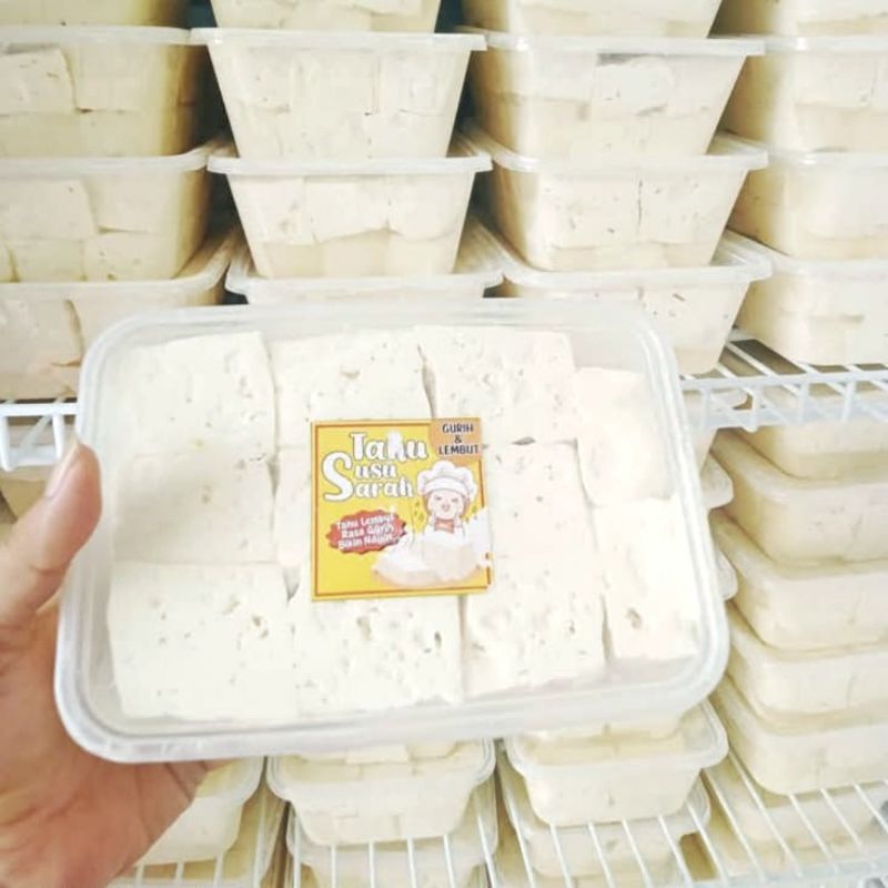 

Tahu Susu Enak Lembut Gurih • Mentah sudah berbumbu • 1 box isi 20 potong