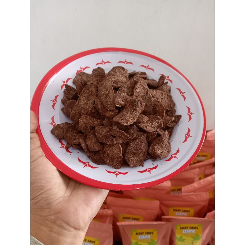

keripik pisang coklat premium