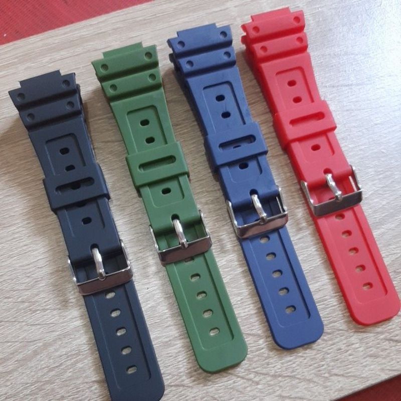 Strap tali jam SANDA 293C SANDA 6200 rubber strap original