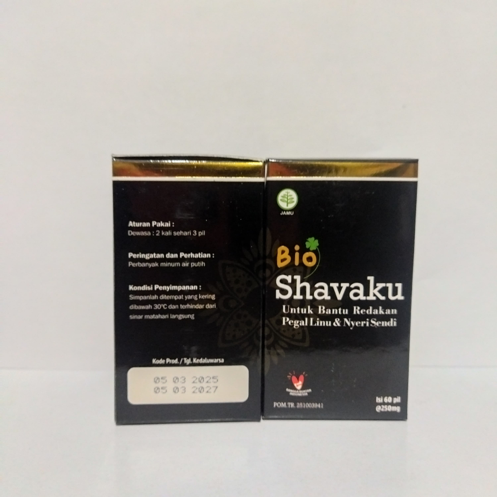 BIO SHAFAKU / BIO SHAVAKU ATASI NTERI SENDI 1 BOTOL ISI 60 PIL