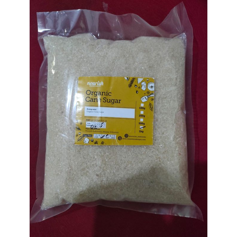 

Nourish Gula Pasir Organik/Organic Cane Sugar