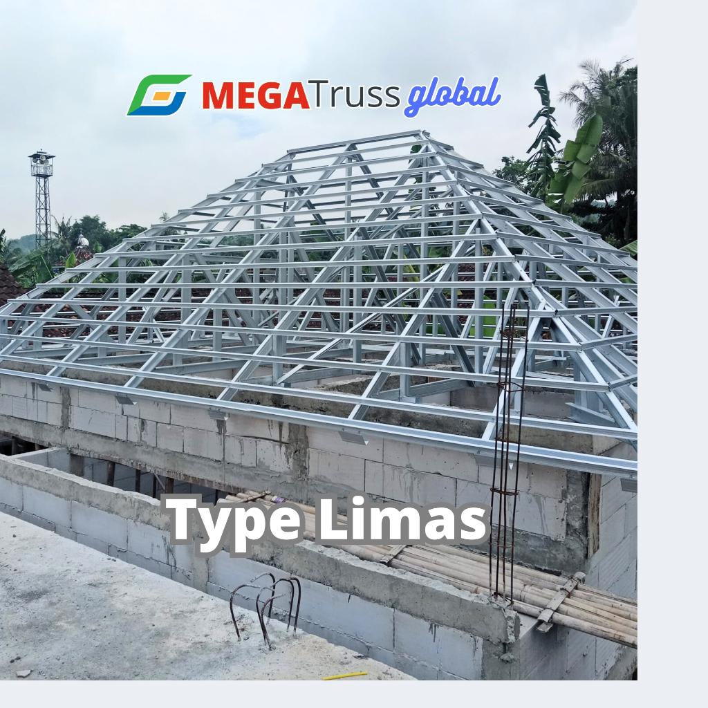 Jasa pasang Rangka Atap Baja Ringan  Kanal UNO C75 0,75 Jadi di Malang - Pasang Atap Galvalum