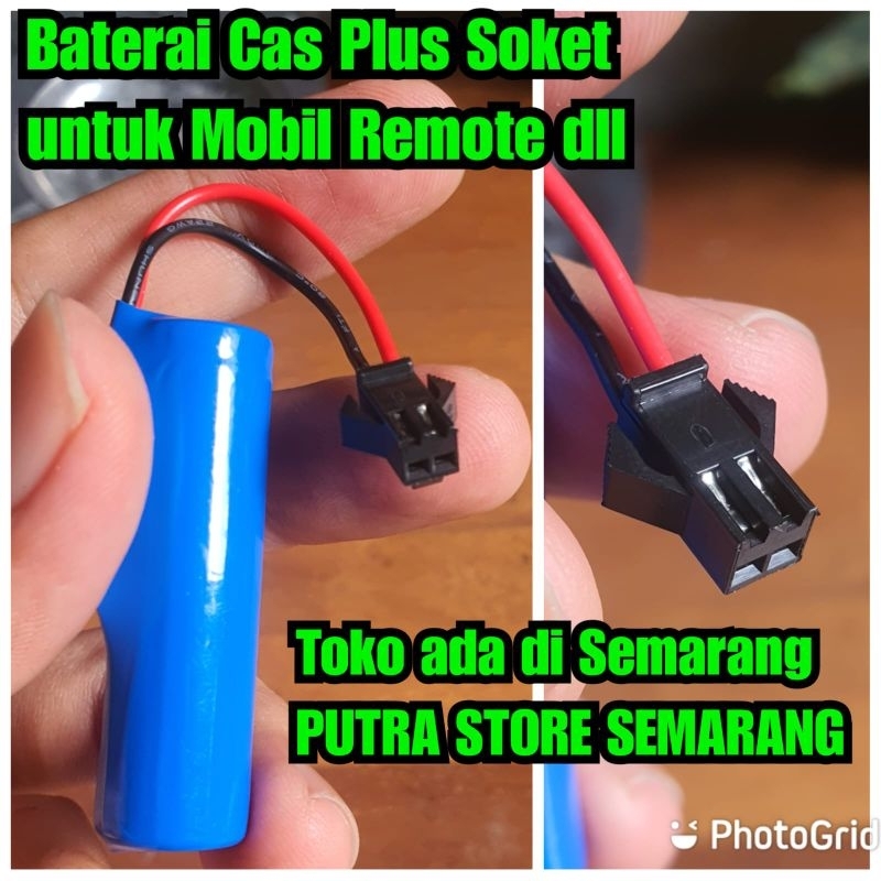 Baterai cas ada soketnya batre mainan mobil remot control baterai RC mobil baterai AA cas plus soket
