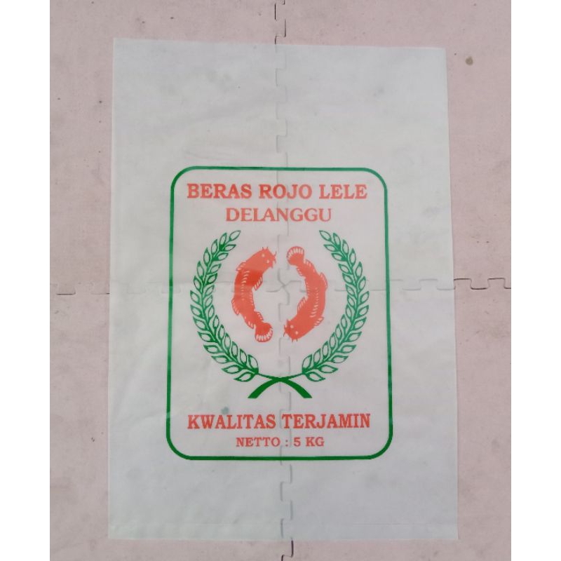 plastik kemasan beras sablon 5kg