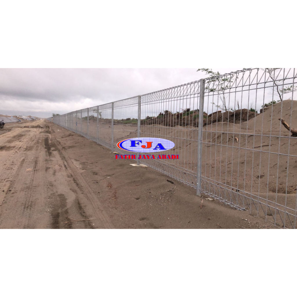 Pagar Brc Tinggi 175 cm Hot Dip Galvanis
