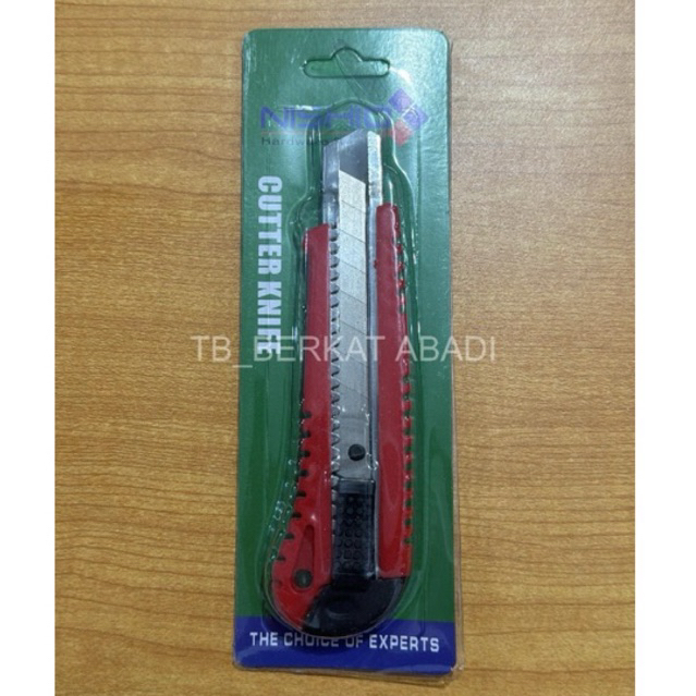 

Pisau Cutter Pres Besar Murah / Pisau Cutter Dorong Bagus Murah