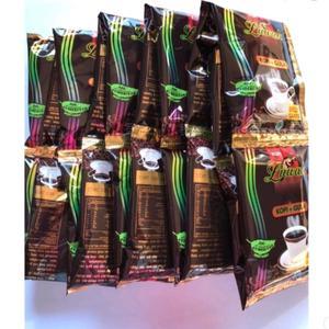 

KOPI HITAM LUWAK KOPI + GULA @23 GR - Renteng Isi 15 sachet/Kopi Luwak Hitam/Kopi Gula