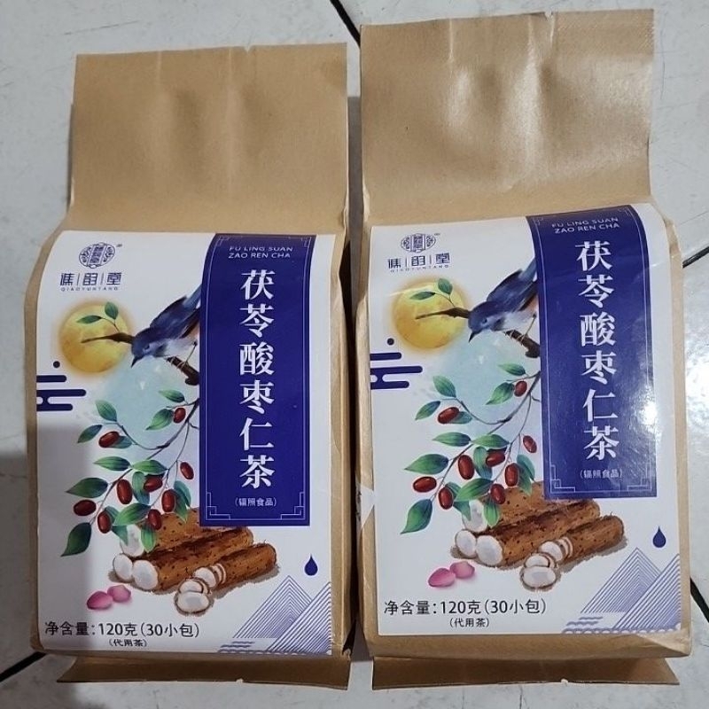 

Chengwoh Sleep tea Soothing Poria & Sour Jujube Seed / Teh Insomnia