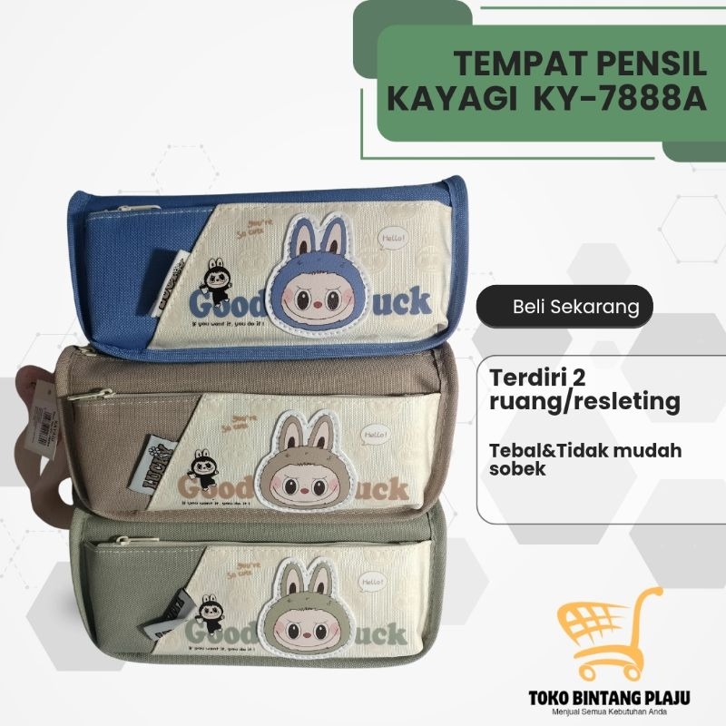 

TEMPAT PENSIL LABUBU KAYAGI KY-7888A
