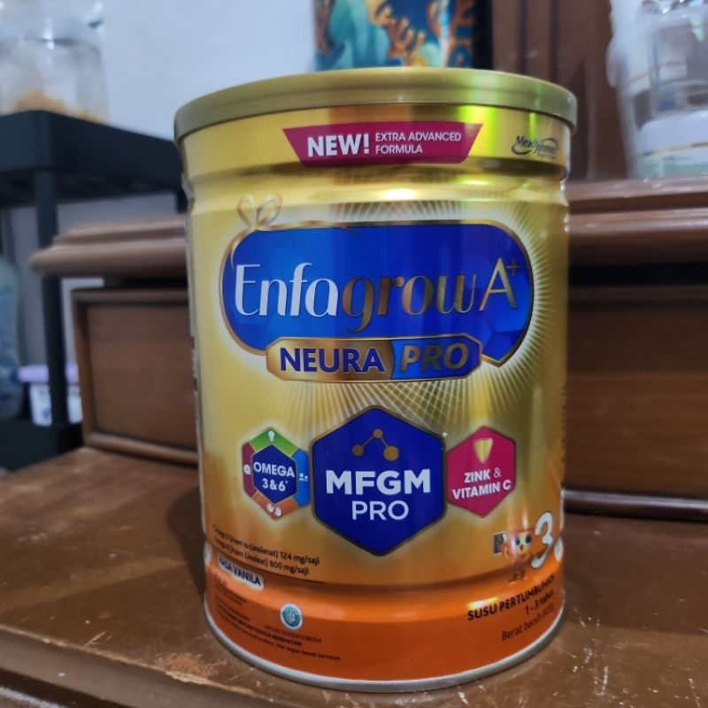 

susu enfagrow rasa vanila untuk anak 1+3