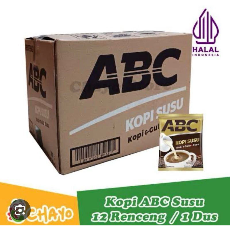 

[TERMURAH BARANG READY SIAP KIRIM]KOPI ABC KOPI SUSU 1Dus