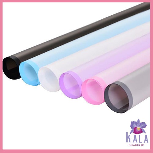 

20 Lembar Flower Wrapping Blur List Color Cellophane Kertas Buket Bunga List Warna KB6078