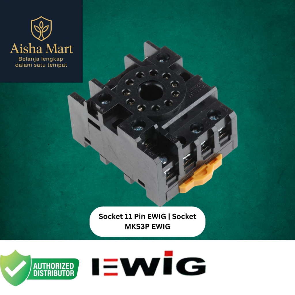 Socket 11 Pin EWIG | EWIG Socket MKS3P Soket Relay | 11 Pin