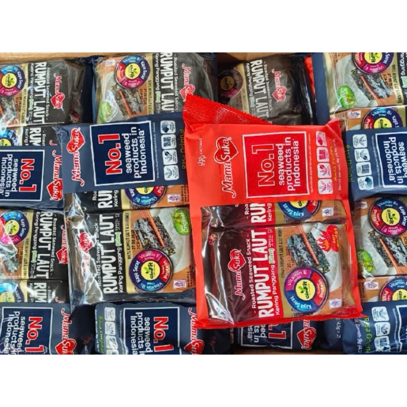 

Rumput laut 1 bungkus 2 pcs