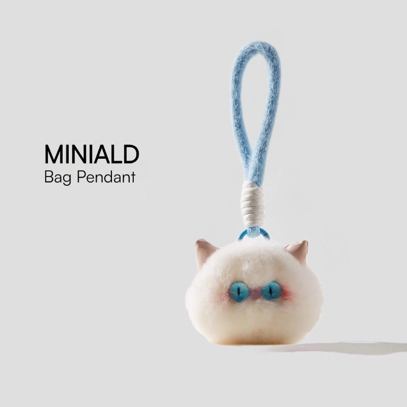 MDESIGN Cute cat pendant bag pendant bag ornament car keychain Bag pendant kitten cat/ Gantungan Tas