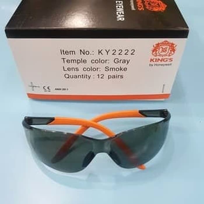 Kacamata Safety merek King's KY 2222 Hitam