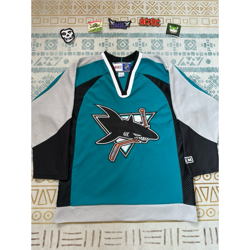 Jersey CCM San Jose Sharks Vintage 90s